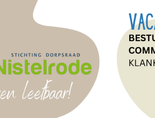 Dorpsraad Nistelrode op zoek naar nieuwe bestuursleden